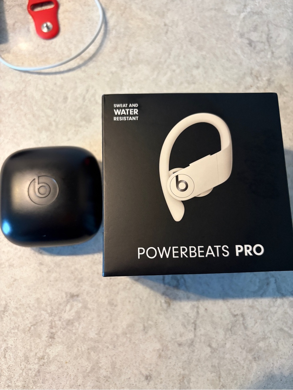 Beats by Dre Powerbeats Pro Earbuds - White and Black